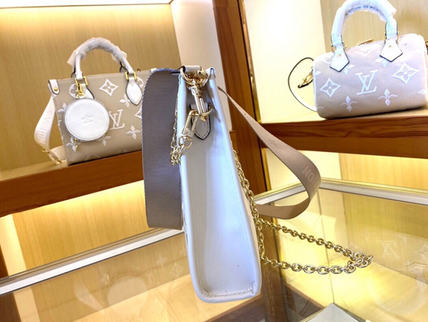 ルイヴィトンバッグ角部分ディテール